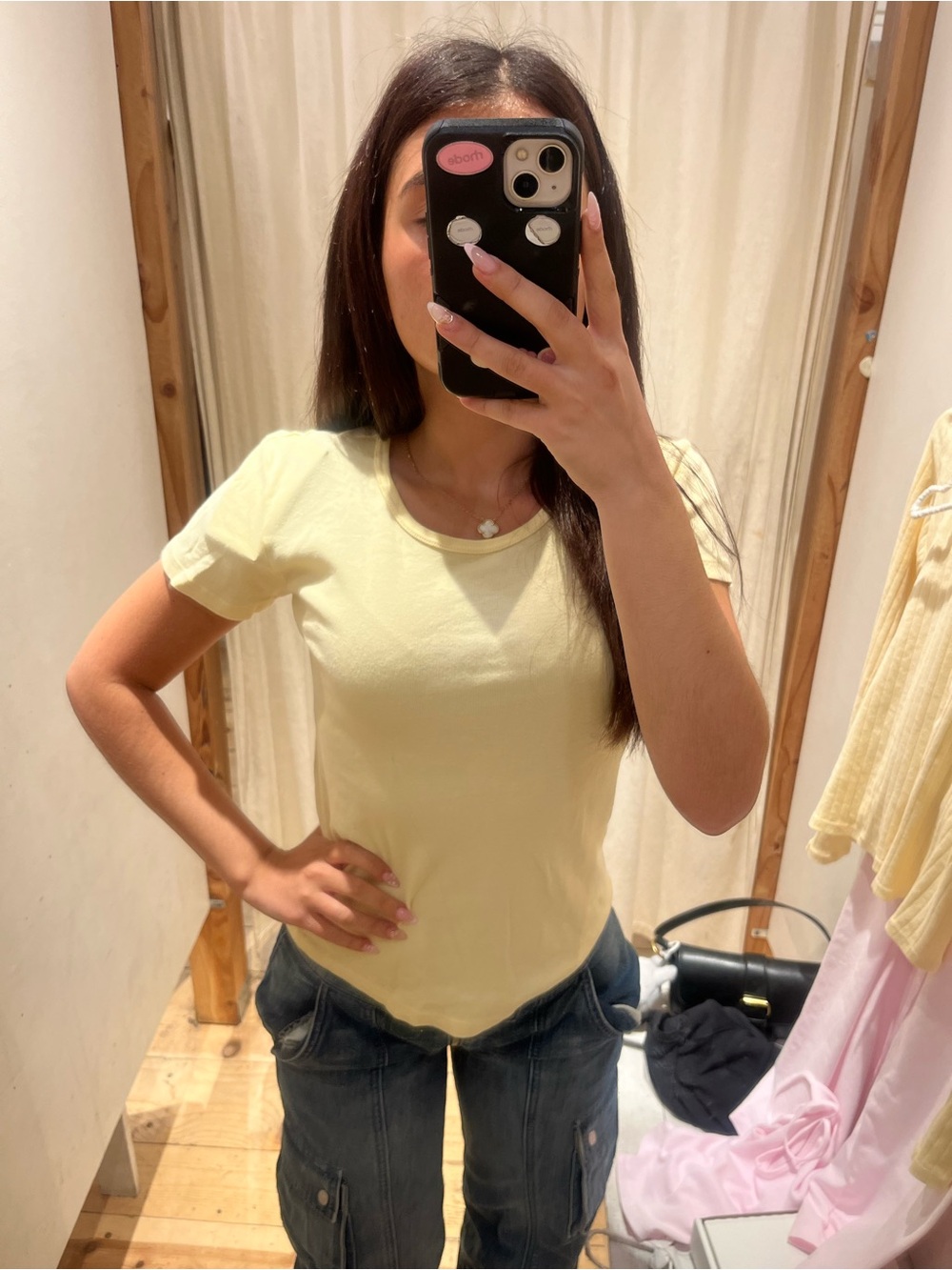 yellow brandy shirt